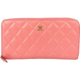 Chanel Quilted Caviar Leather Classic CC Wallet