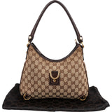 Gucci Monogram GG Small Abbey D-Ring Shoulder Bag