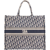 Christian Dior Trotter Monogram Canvas Large Book Tote Handbag