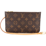 Louis Vuitton Monogram Canvas Neverfull PM Pochette Accessoires Clutch