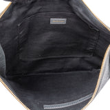 Balenciaga Leather Classic Arena Laptop Case Clutch