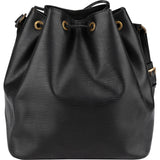 Louis Vuitton Noir Epi Leather Sac Noé Petit Shoulder Bag