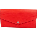 Louis Vuitton Red Epi Leather Sarah Wallet