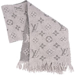 [🔄️B06 / F37] Louis Vuitton Wool Monogram Teddy Reykjavik Schal Scarf - vintageandkickz