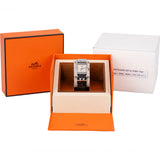 Hermès Silver Tone Heure H PM Diamond HH1.230 Women Watch