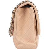 Chanel Quilted Lambskin Maxi Single Flap Shoulder Bag