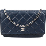 Chanel Quilted Lambskin Wallet On Chain Crossbody Bag