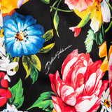 Dolce & Gabbana Multicolor Floral Printed Double-Breasted Blazer (IT42)