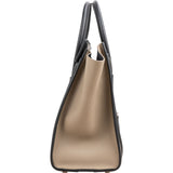 Céline Tricolor Leather Luggage Handbag