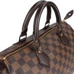 Louis Vuitton Monogram Damier Ebene Speedy 30 Handbag - vintageandkickz