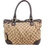 Gucci Monogram GG Canvas Sukey Handbag