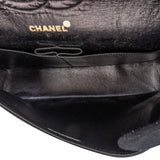 Chanel Quilted Suede 24K Gold Medium Double Flap Shoulder Bag
