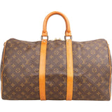 Louis Vuitton Monogram Canvas Keepall 45 Travel Bag