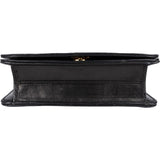 Chanel Quilted Lambskin 24K Gold Single Flap Shoulder Bag
