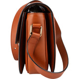 Celine Classic Box Cotton & Calfskin Teen Triomphe Crossbody Bag