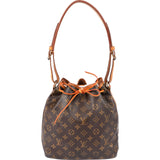 Louis Vuitton Monogram Canvas Sac Noé Petit Shoulder Bag