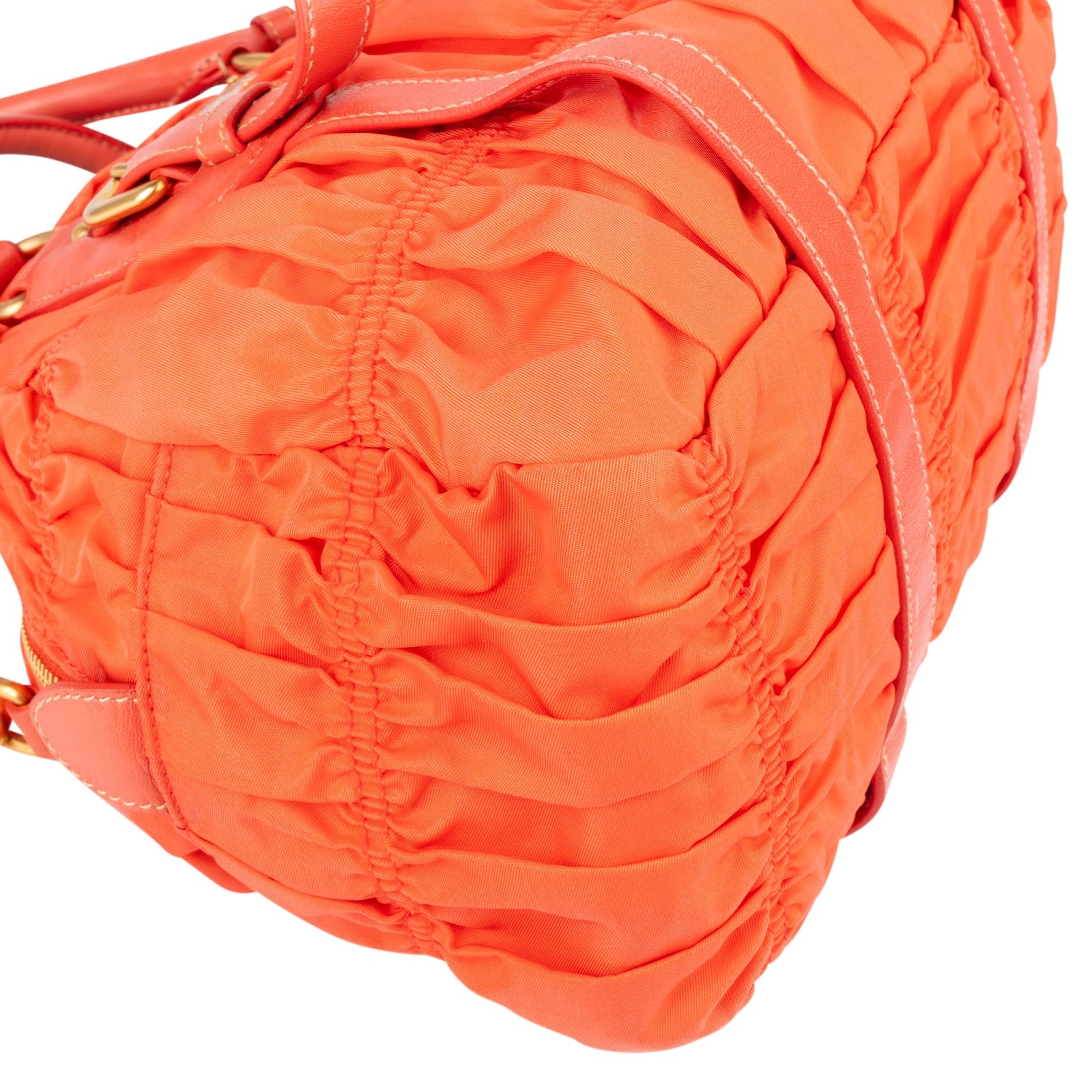 [🔄️B11 / F15] Prada Tessuto Gaufre Bauletto Bag Handbag - vintageandkickz