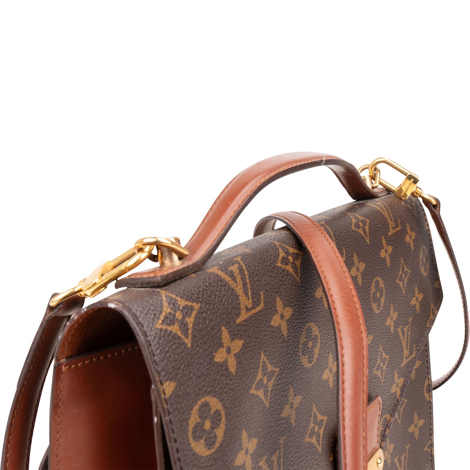 Louis Vuitton Monogram Canvas Monceau Handbag - vintageandkickz