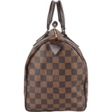 Louis Vuitton Monogram Damier Ebene Speedy 30 Handbag - vintageandkickz
