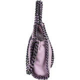Stella McCartney Shaggy Falabella Fold Over Mini Tote Crossbody Handbag