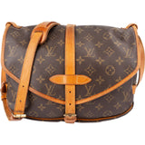 Louis Vuitton Monogram Canvas Saumur 30 Crossbody Bag