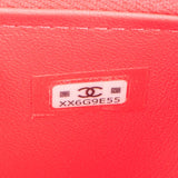Chanel Quilted Lambskin Crystal Emblem CC Vanity Case Crossbody Bag