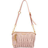 Miu Miu Matelassé Nappa Leather Shoulder Bag