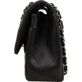 Chanel Quilted Lambskin Jumbo Double Flap Crossbody Bag