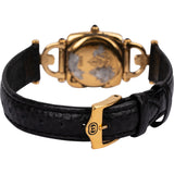 Gucci Gold Tone Horsebit Leather 6300L Woman Watch