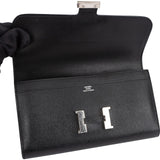 Hermès Epsom Leather Constance Long H Wallet
