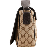Gucci Monogram GG Canvas Messenger Crossbody Bag