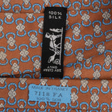 Hermès Printed Pattern Silk Tie Krawatte