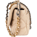 Chanel 19 Quilted Lambskin Single  Flap Crossbody Bag