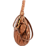 Miu Miu Vitello Lux Leather Coffer Handbag