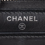 Chanel Quilted Glittered Caviar Leathe CC Wallet - vintageandkickz