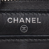 Chanel Quilted Glittered Caviar Leathe CC Wallet - vintageandkickz