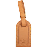 Louis Vuitton Vachetta Leather Luggage Tag