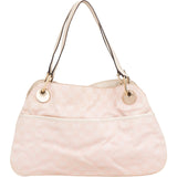 Gucci Pink Monogram GG Canvas Hobo Shoulder Bag