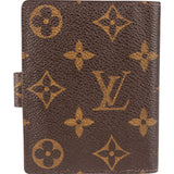 Louis Vuitton Monogram Canvas Mini Agenda Cover Card Holder