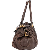 Chloé Brown Leather Paddington Satchel Handbag