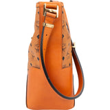 MCM Monogram Visetos Coated Canvas Shoulder Crossbody Bag