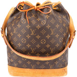 Louis Vuitton Monogram Canvas Sac Noé Grande Shoulder Bag