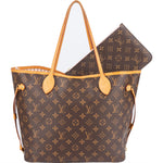 Louis Vuitton Monogram Canvas Neverfull MM Shoulder Bag - vintageandkickz