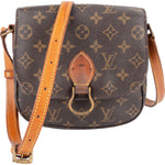 Louis Vuitton Monogram Canvas Saint Cloud PM Crossbody Bag - vintageandkickz
