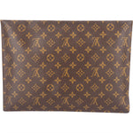 Louis Vuitton Monogram Canvas Plat Porte Documents Laptop Clutch - vintageandkickz