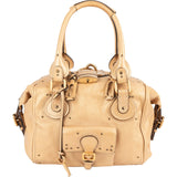 Chloé Studded Leather Large Paddington Satchel Handbag