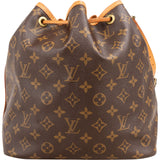 Louis Vuitton Monogram Canvas Sac Noé Petit Shoulder Bag