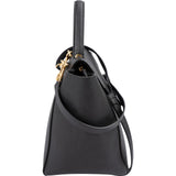 Céline Black Grained Calfskin Belt Handbag