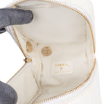 Chanel Quilted Lambskin Small Vanity Chain Handbag xx prüfen, maße - vintageandkickz