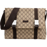 Gucci Monogram GG Supreme Canvas Messenger Crossbody Bag